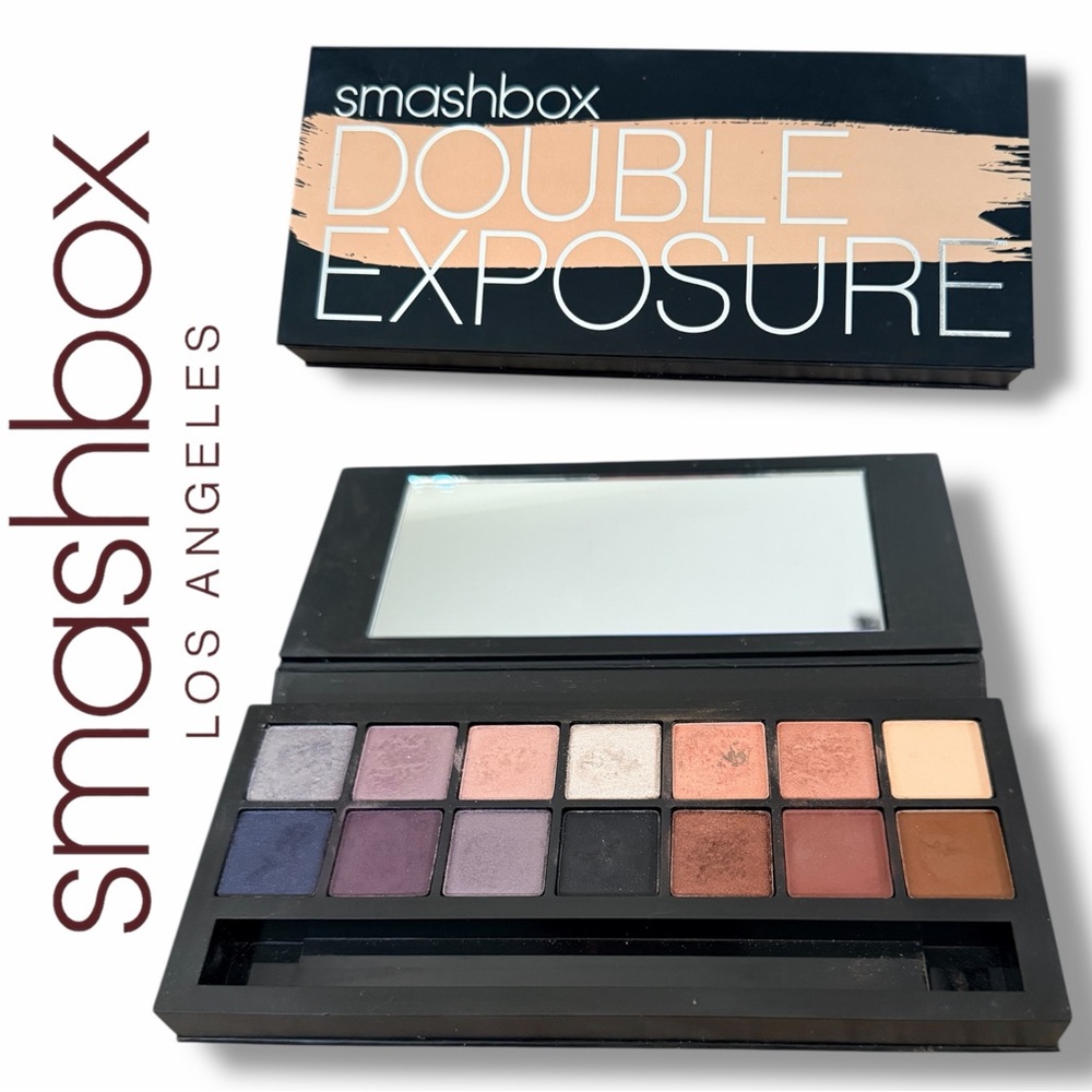 Smashbox Double Exposure Eyeshadow Palette - Neutral & Mauve Shades